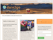 Tablet Screenshot of dare2go.com
